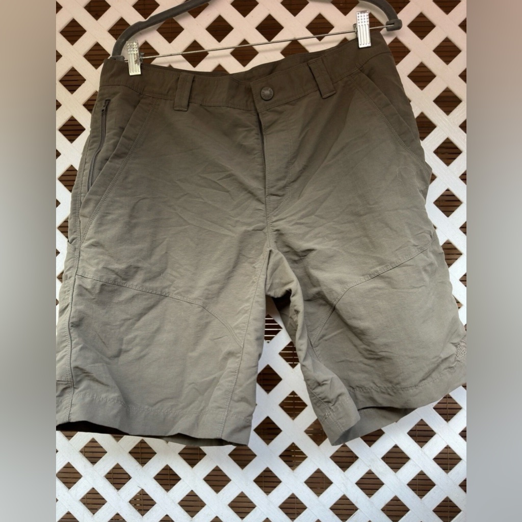 Preowned North Face Chino Shorts Mens 34 Gray